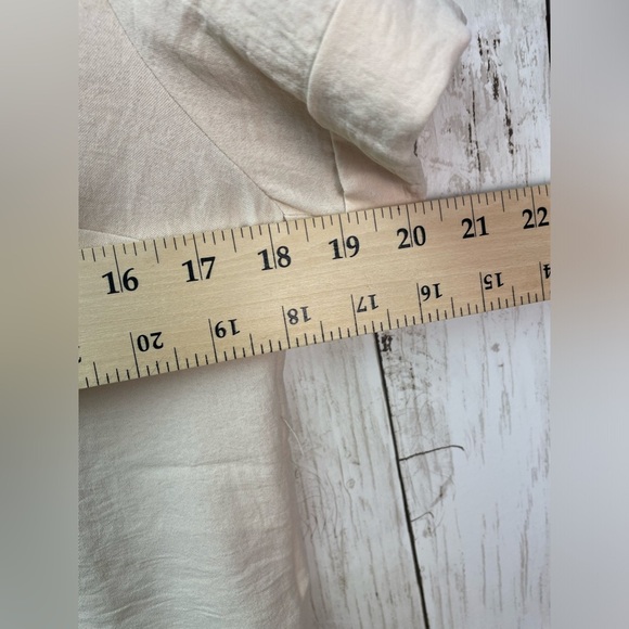 Faith and Joy, Cream Color Two piece- Shirt and pants Size Petite Small - Picture 7 of 16